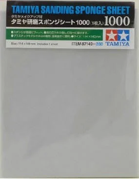 Tamiya Sanding Sponge Sheet - 87149