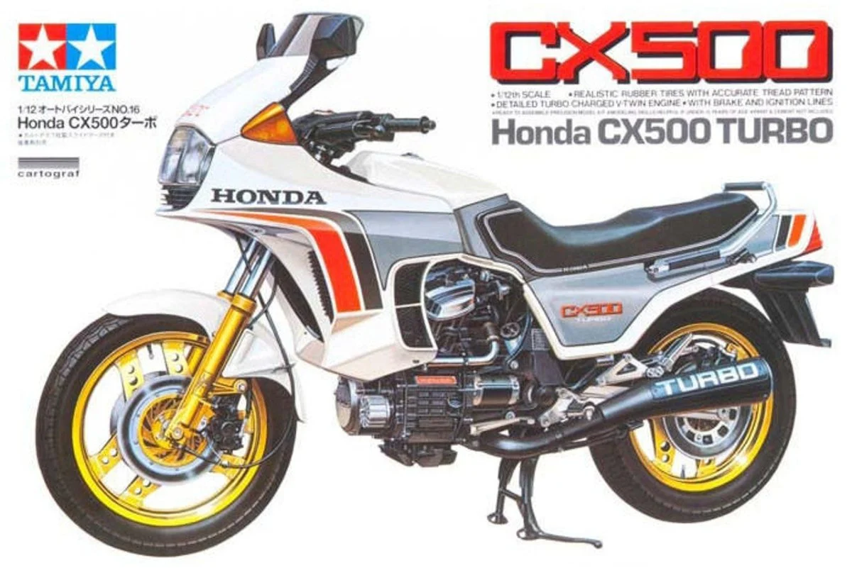 Tamiya 1/12 Honda Cx500 Turbo Kit - 14016