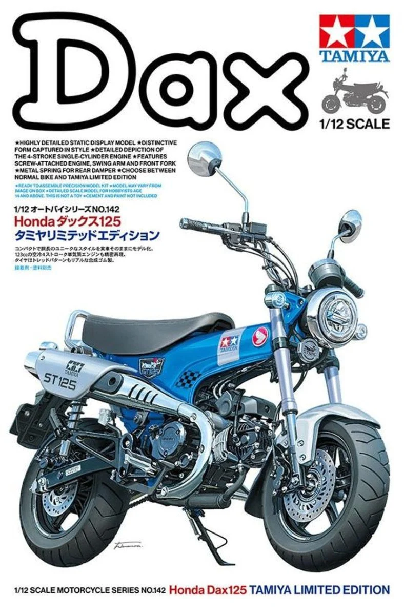 Tamiya 1/12 Honda Dax125 - 14142