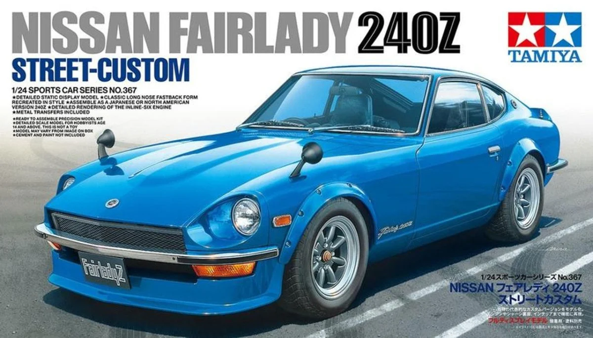 Tamiya 1/24 Nissan Fairlady 240Z - 24367