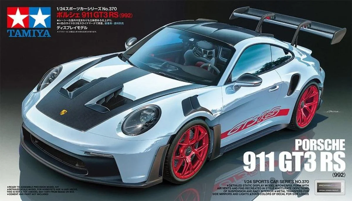 Tamiya 1/24 Porsche 911 Gt3 Rs (992) - 24370