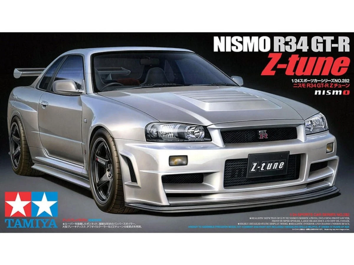 Tamiya 1/24 Nismo R34 Gt-R Z-Tune - 24282