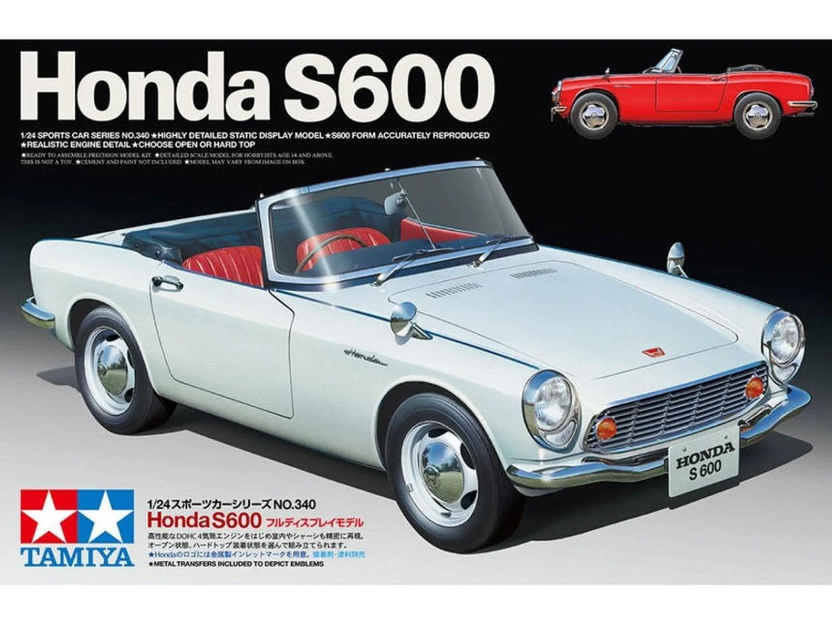 Tamiya 1/24 Honda S600 - 24340