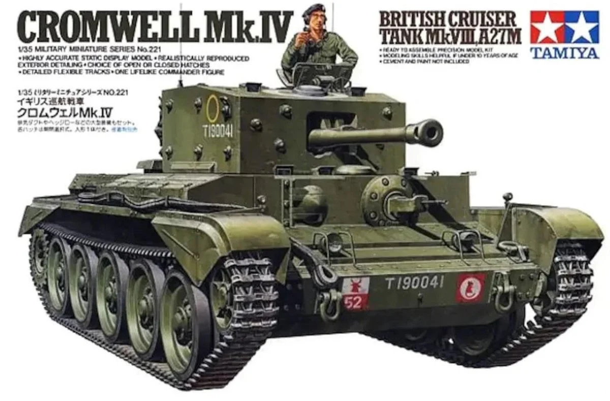 Tamiya 1/35 Cromwell Mk. Iv Cruiser Tank - 35221