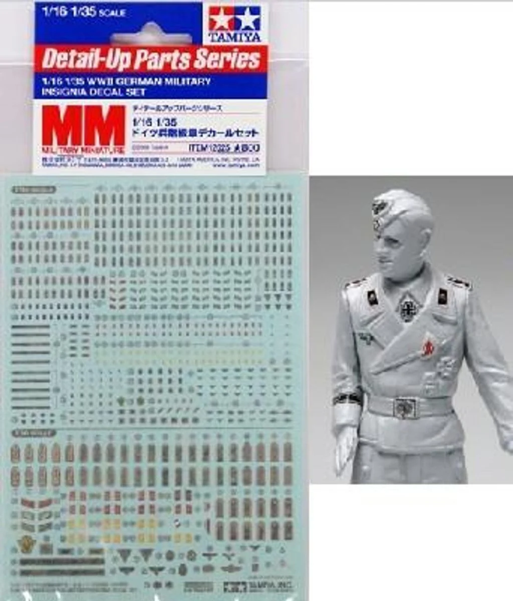 Tamiya 1/35 German Military Insignia Decal - 12625