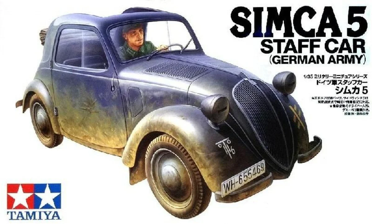 Tamiya 1/35 Simca 5 Staff Car - 35321
