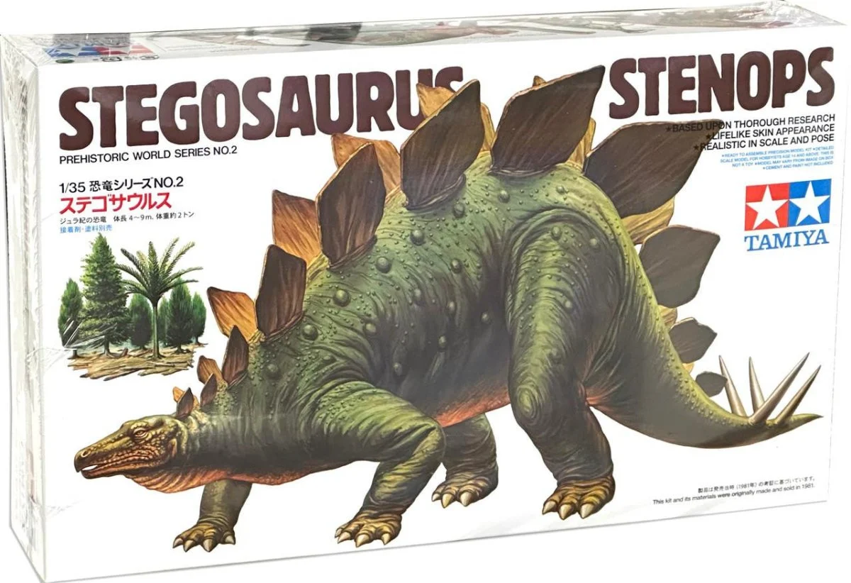 Tamiya 1/35 Stegosaurus Stenops Kit - 60202