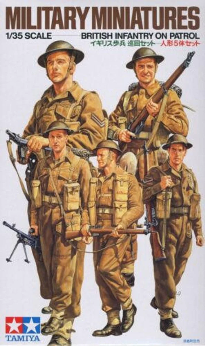 Tamiya 1/35 British Infantry On Patrol - 35223