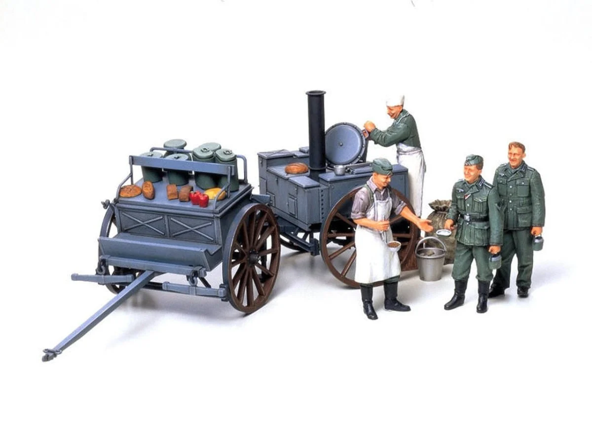 Tamiya 1/35 German Field Kitchen Scenery - 35247