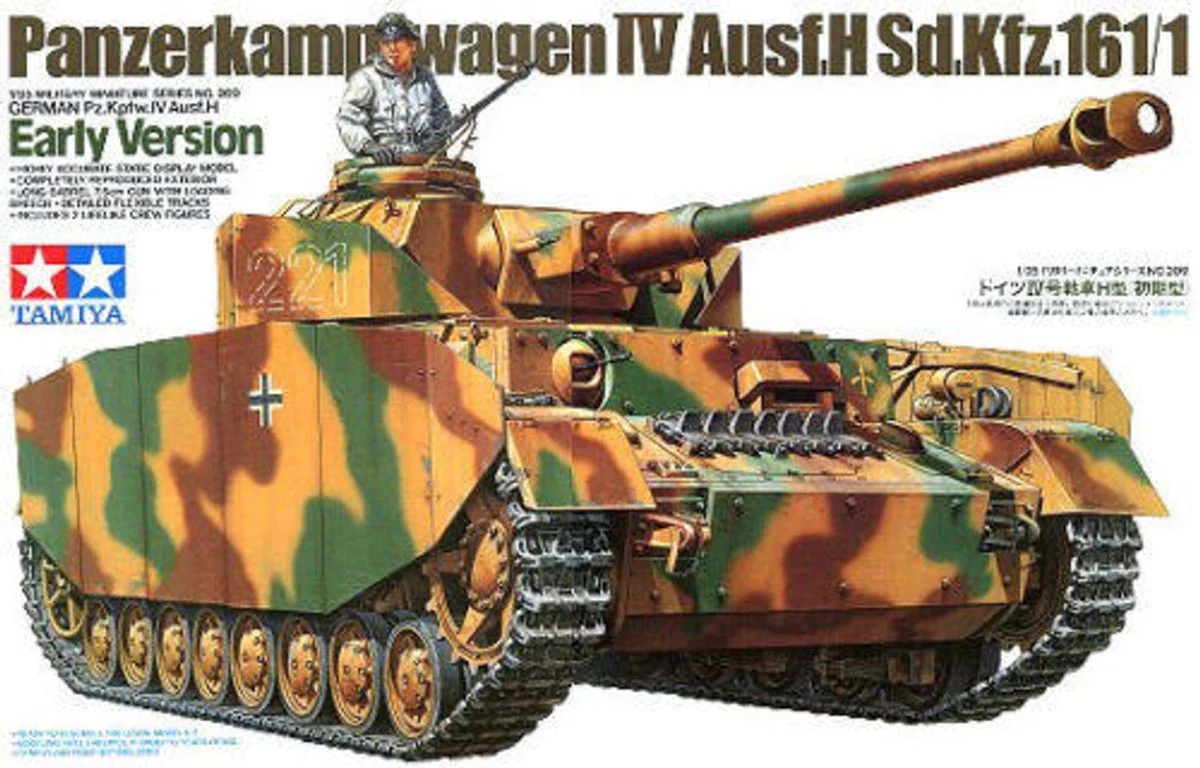 Tamiya 1/35 Pz Kpfw Iv Ausf. H Early Ver. - 35209
