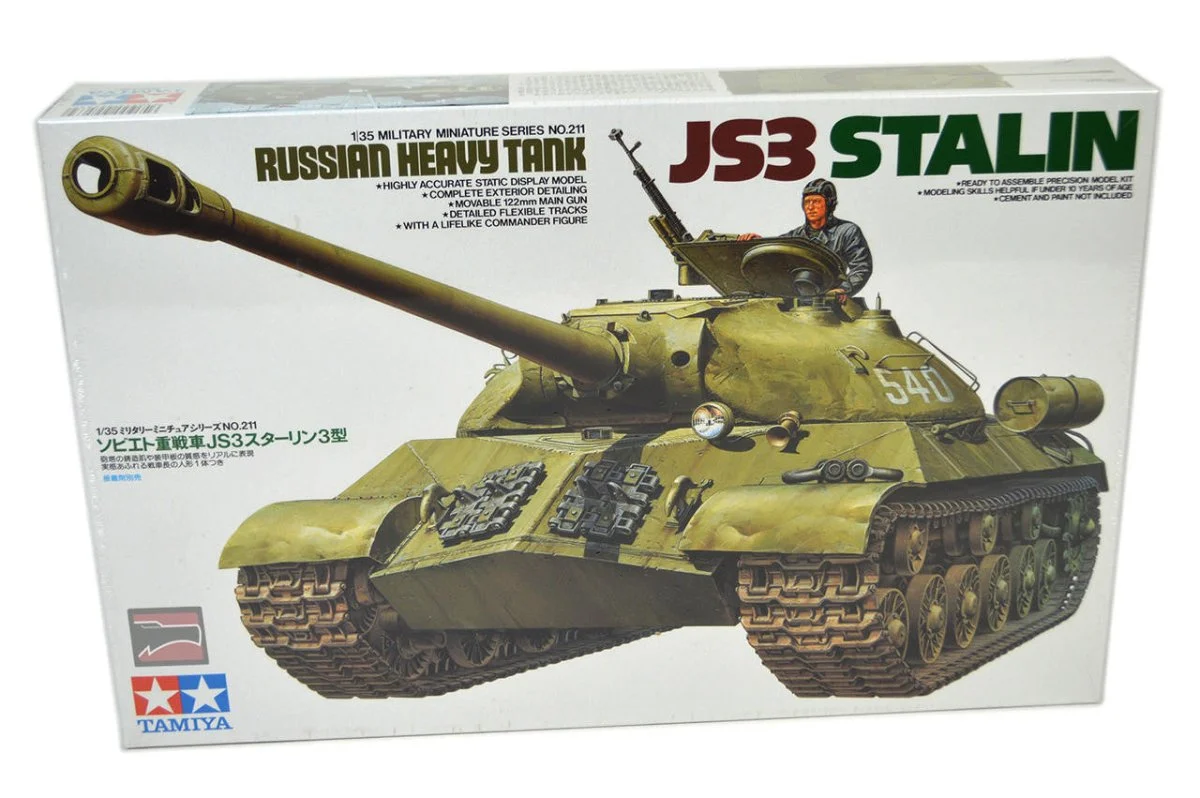 Tamiya 1/35 Russian Heavy Tank Stalin Js3 - 35211