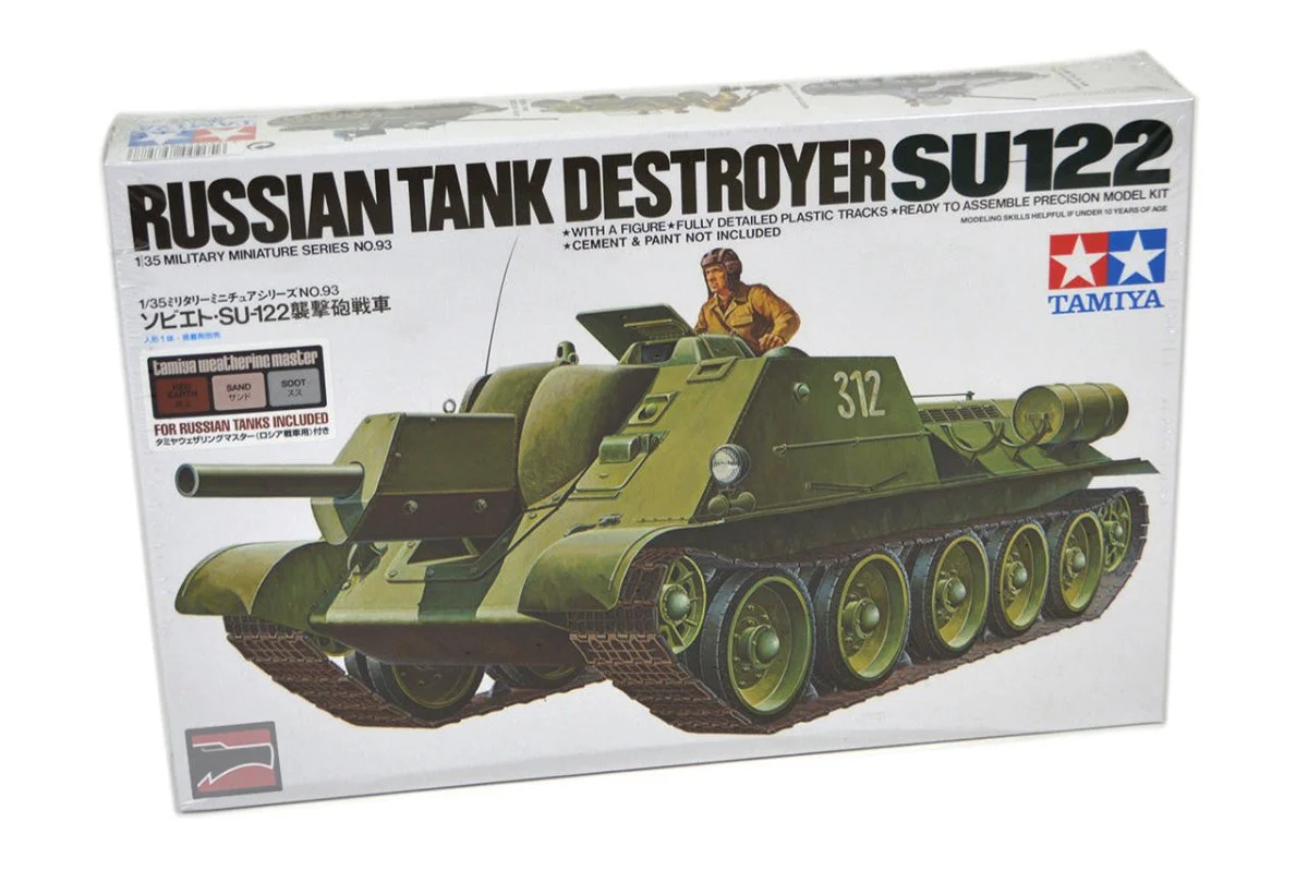 Tamiya 1/35 Russian Tank Destroyer Su-122 - 89798