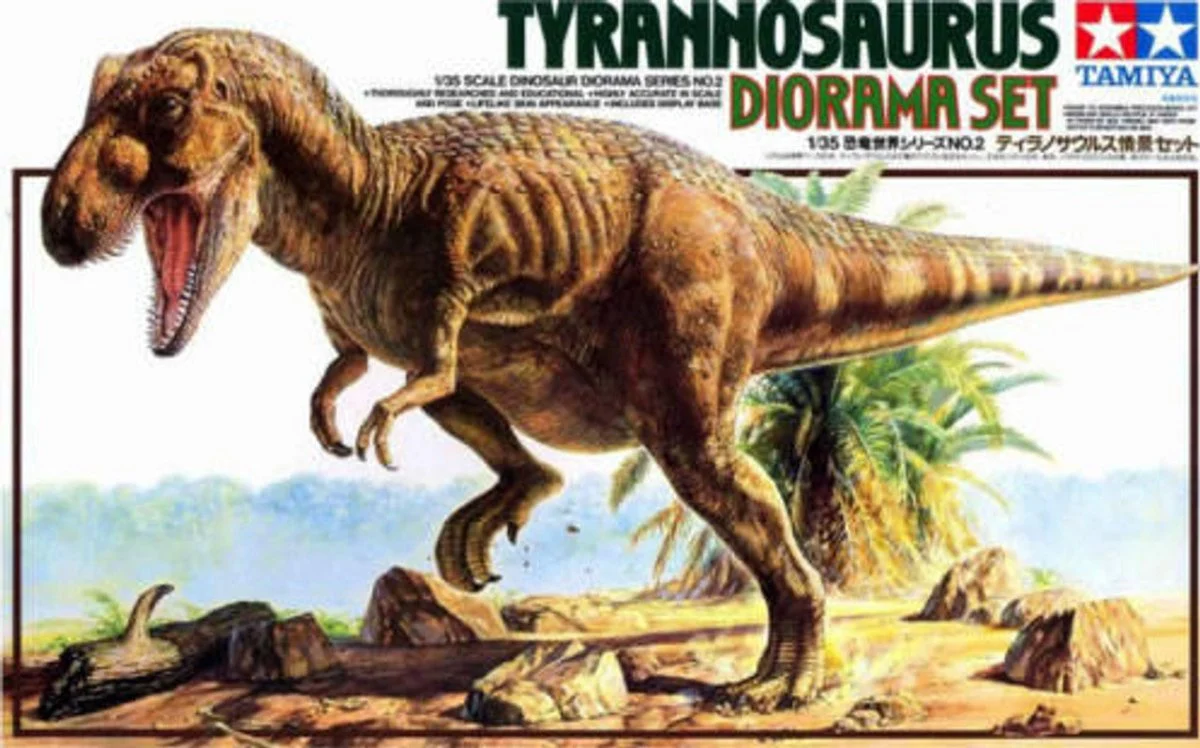 Tamiya 1/35 Tyrannosaurus Diorama Set - 60102