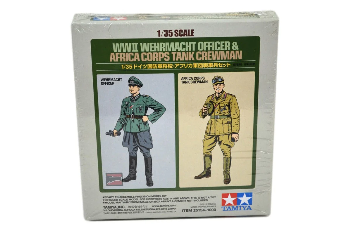 Tamiya 1/35 Wwii Wehrmacht Officer - 25154