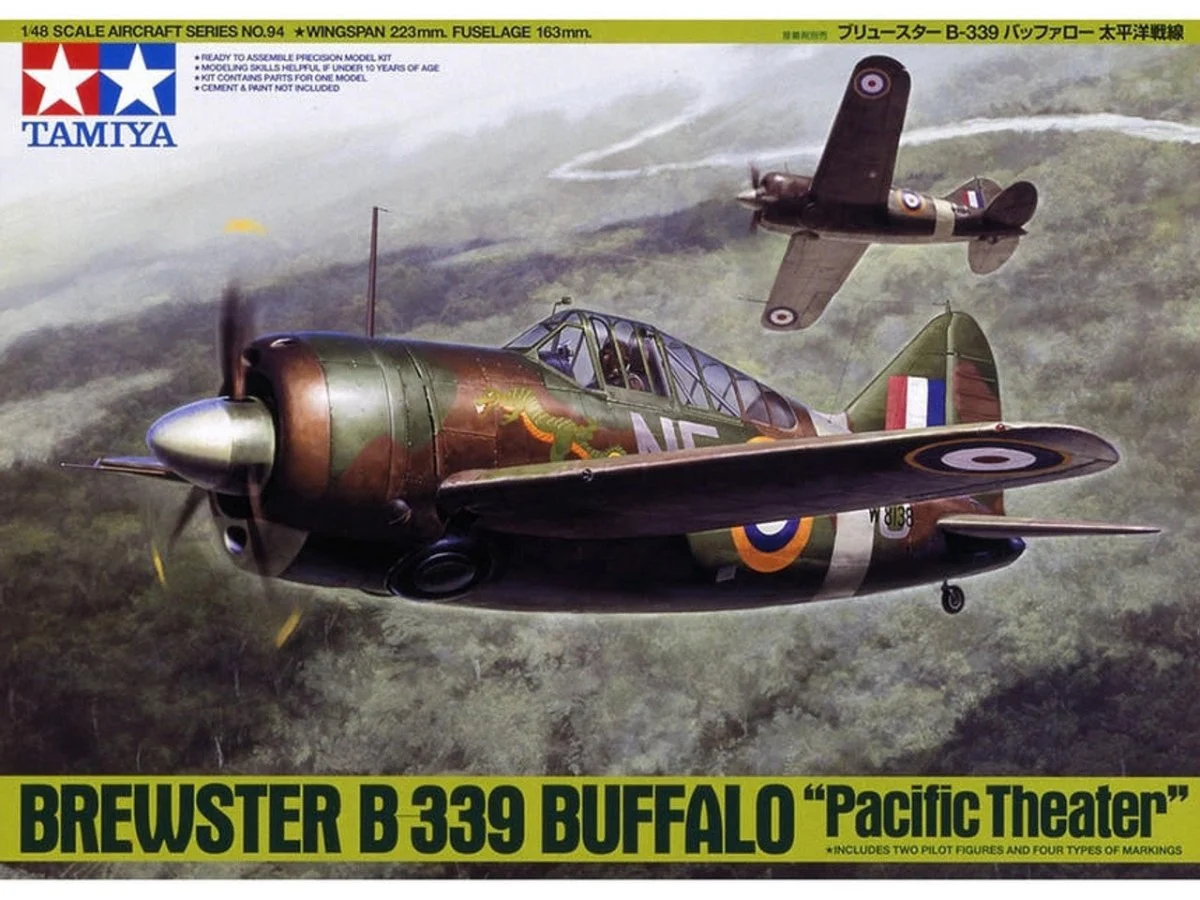 Tamiya 1/48 Brewster B-339 Buffalo - 61094