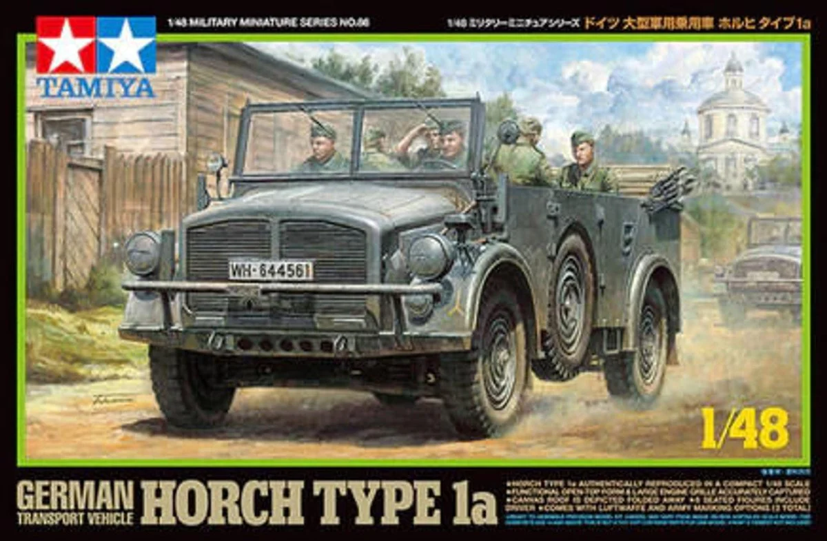 Tamiya 1/48 German Horch Type 1A - 32586
