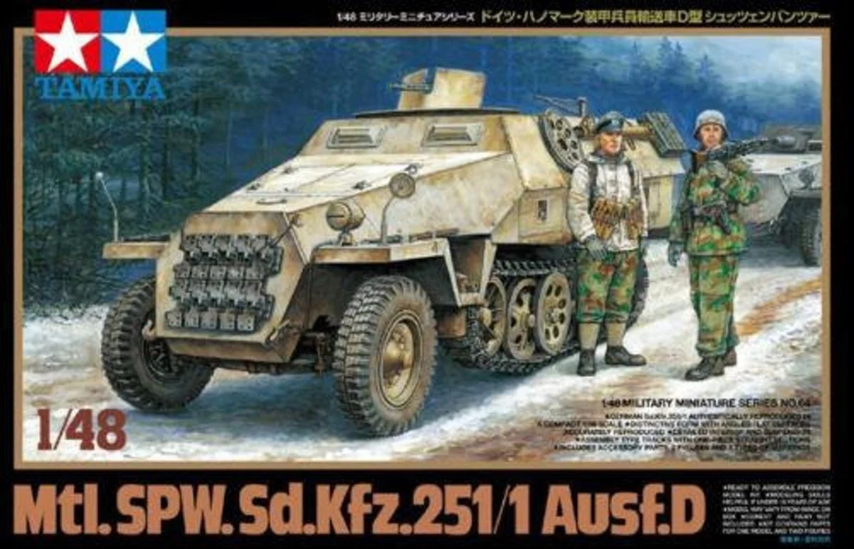 Tamiya 1/48 Mtl.Spw.Sd.Kfz 251/1 Ausf.D - 32564