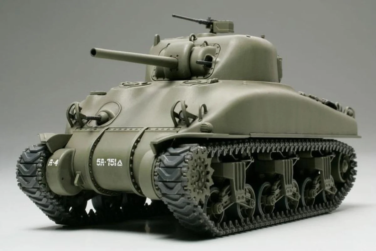 Tamiya 1/48 Us M4 A1 Sherman Tank - 32523