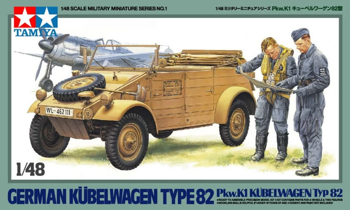 Tamiya 1/48 German Kubelwagen - 32501