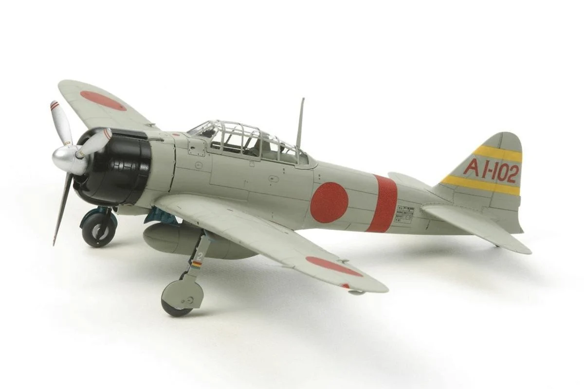 Tamiya 1/72 Tamiya Mitsubishi A6M2B Zeke Plastic Model Kit
