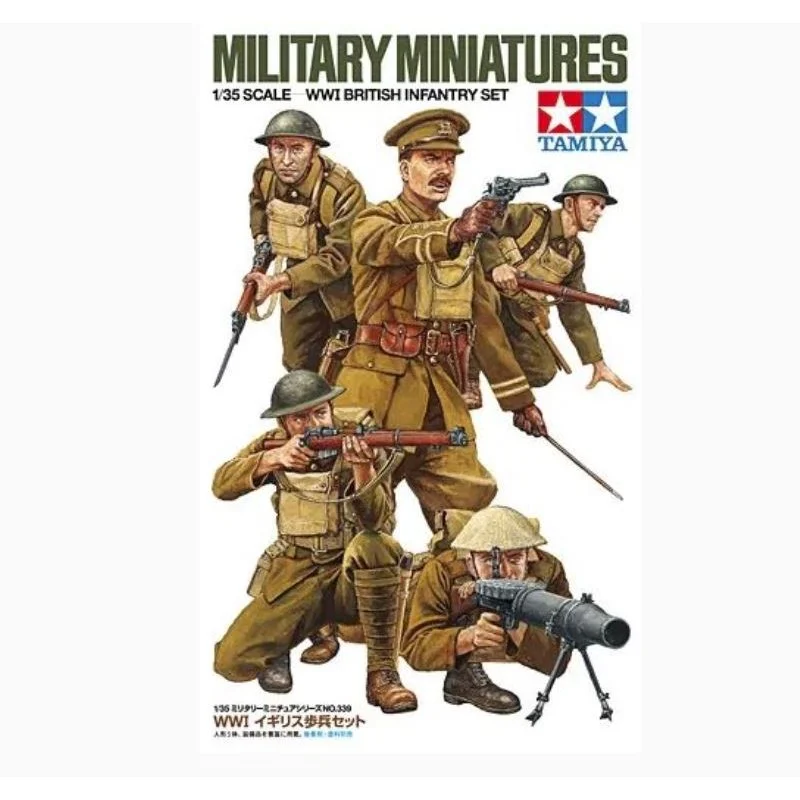 Tamiya 1/35 Wwi British Infantry Set - 35339