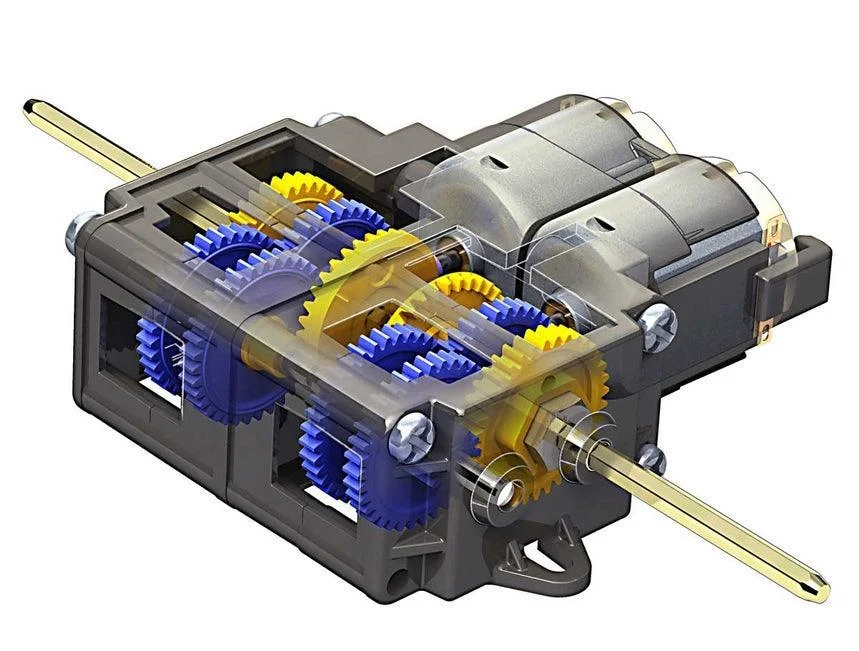 Tamiya Double Gearbox - Left/Right Independent 4 Speed 70168
