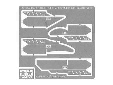 Tamiya Fine Craft Saws - 74105