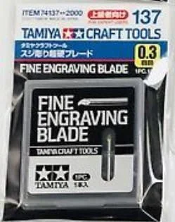 Tamiya Fine Engraving Blade 0.3Mm - 74137