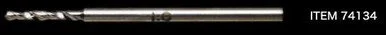 Tamiya Fine Pivot Drill Bit (1.0mm Shank Dia. 1.5mm)