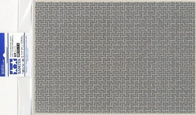 Tamiya Gray Brickwork A Diorama Material Sheet