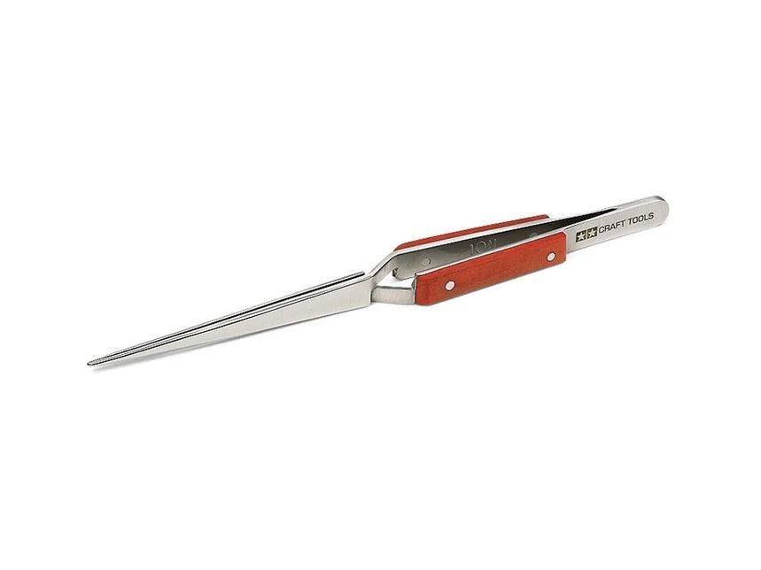 Tamiya HG Straight Tweezers Reverse Action 74103