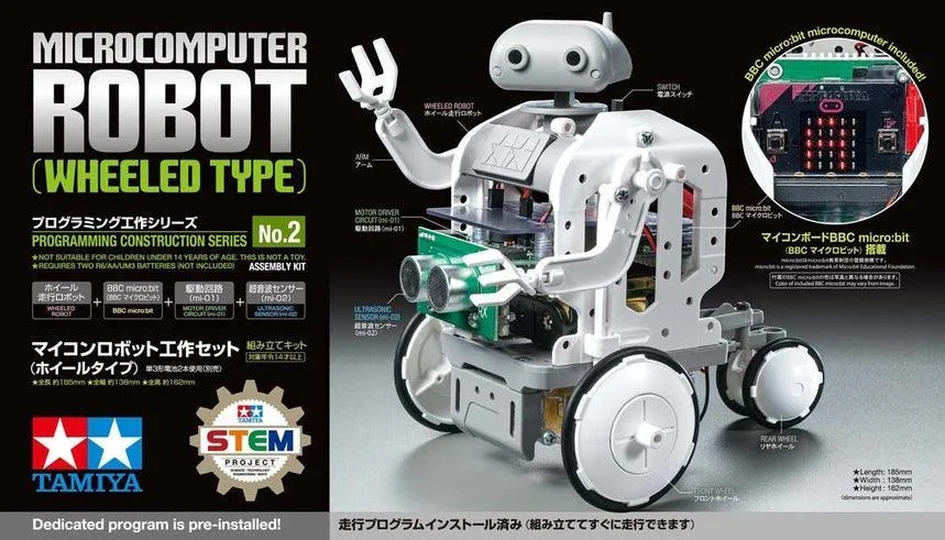 Tamiya Microcomputer Robot Wheeled Type 71202