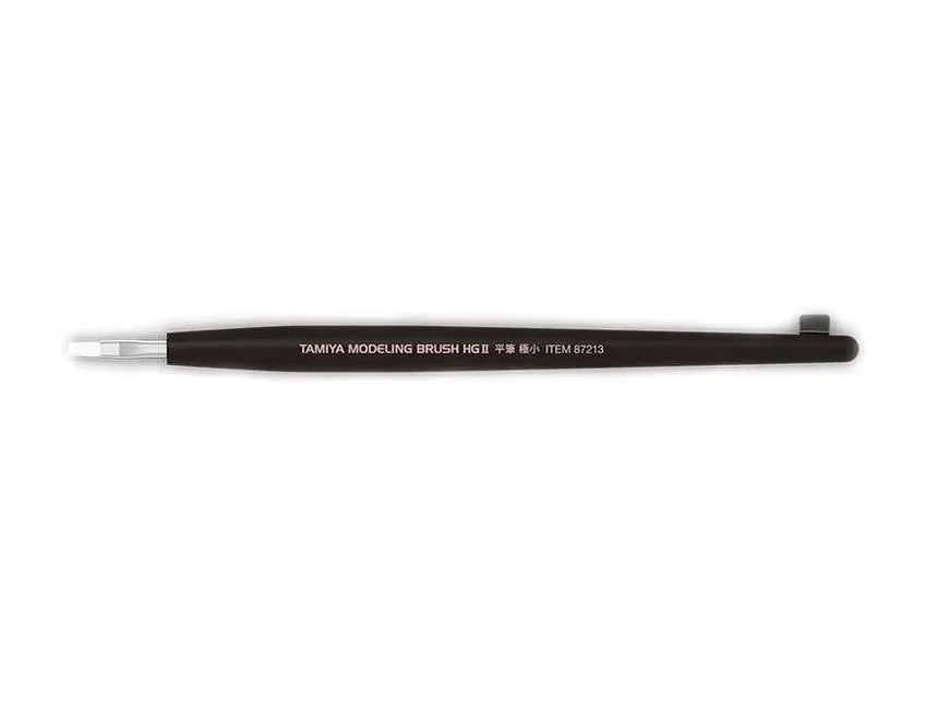 Tamiya Modeling Flat Brush Hg II Extra Small - 87213