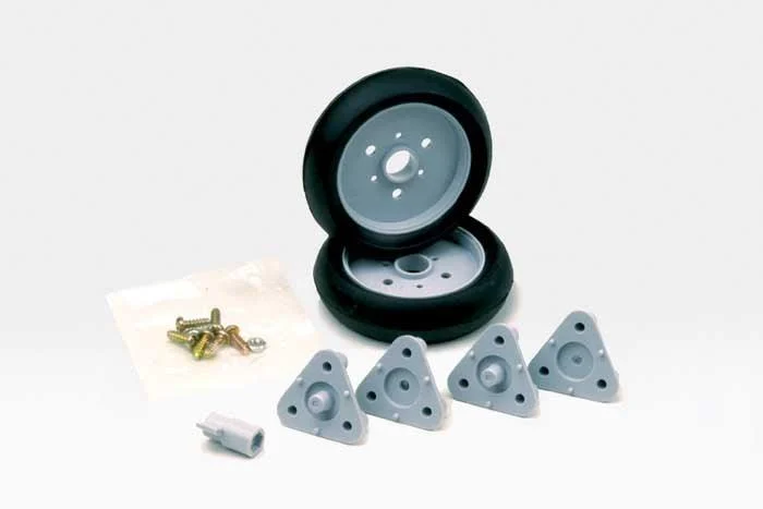 Tamiya Narrow Tire Set (58mm Dia) - 1 Pair 70145