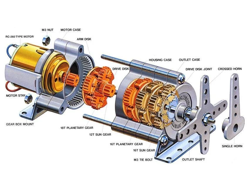 Tamiya Planetary Gear Box Set 72001
