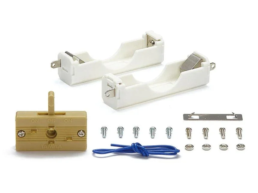 Tamiya R03/AAA/UM4 Separated Batt Box - with Switch 70152