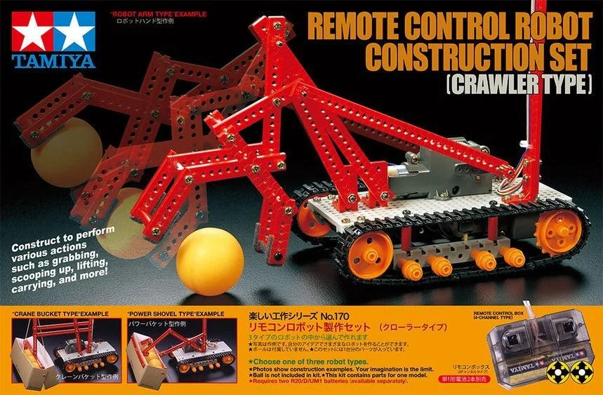 Tamiya Remote Control Robot - Construction Set/Crawler Type 70170