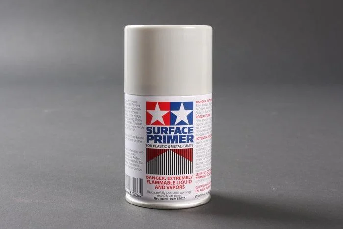 Tamiya Surface Primer Plastic/Metal Gray Small