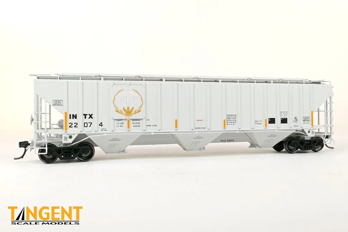 Tangent HO #22074 Interstate Commodities Inc. (INTX) â€œex-Producerâ€™s Grainâ€ 2015+ PS4750 Covered Hopper