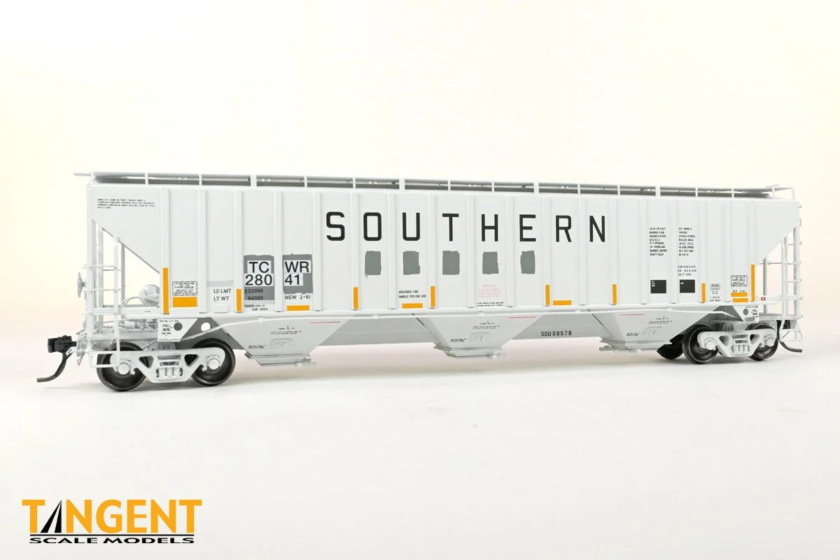 Tangent HO #28041 Twin Cities & Western (TCWR) â€œex-Southernâ€ 2019+ PS4750 Covered Hopper (Copy)