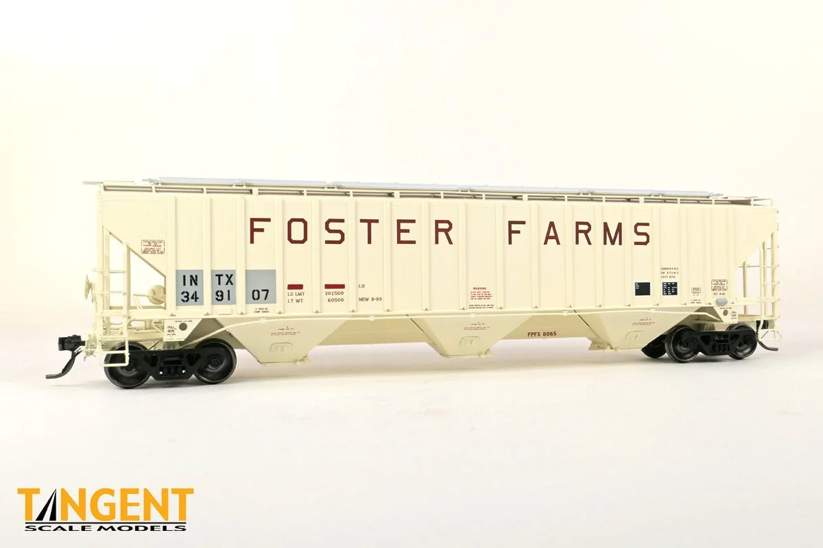 Tangent HO Interstate Commodities Inc. (INTX) â€œex-Foster Farmsâ€ 2011+ PS4750 Covered Hopper - #349107