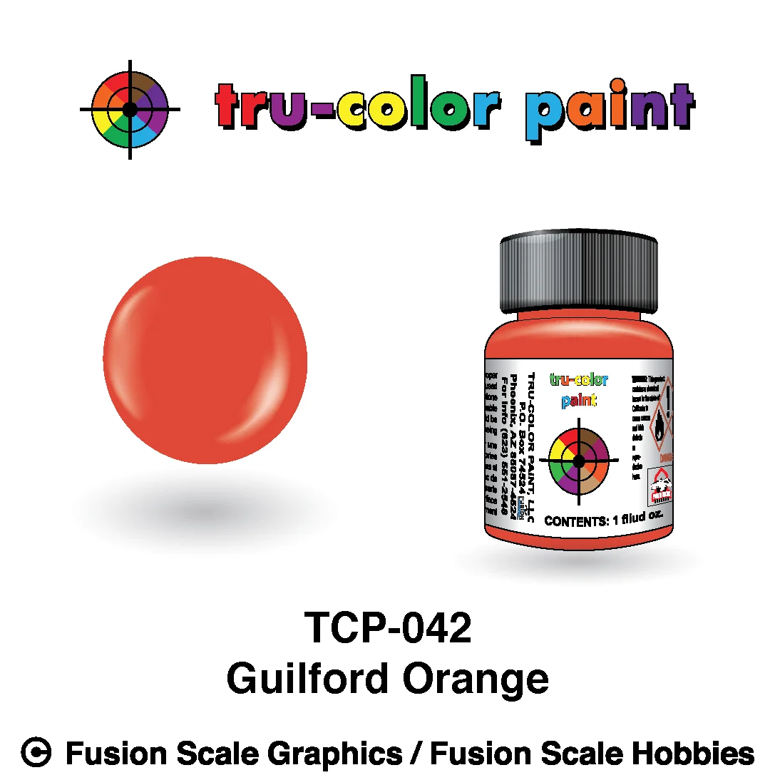 Tru Color Paint Guilford Orange 1oz - 042