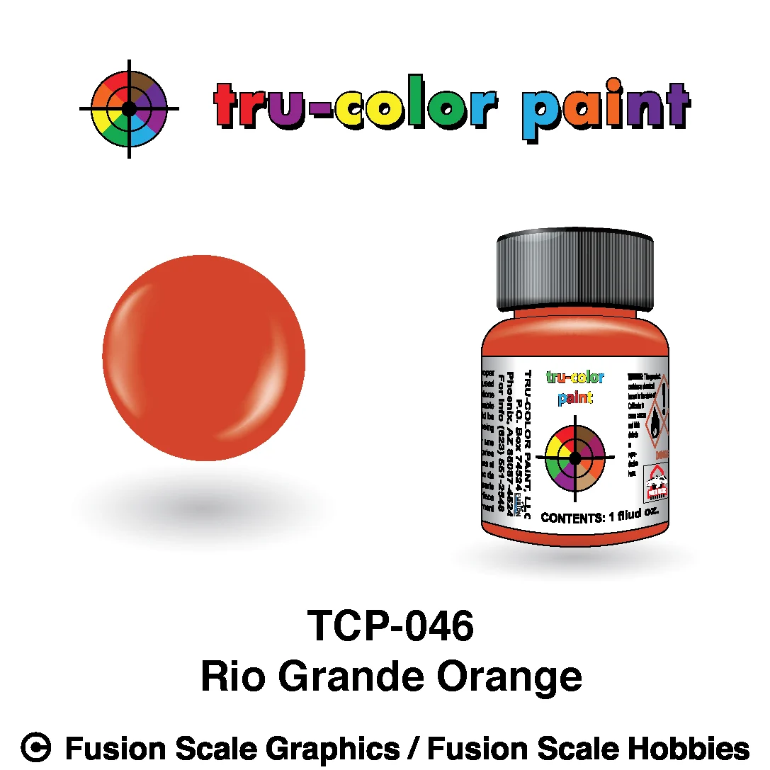 Tru Color Paint Rio Grande Orange 1oz - 046