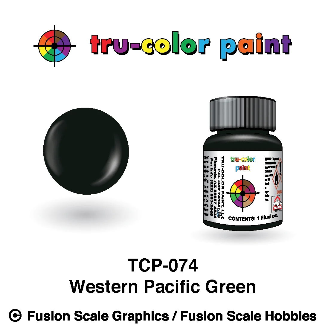 Tru Color Paint Western Pacific Green 1oz - 074