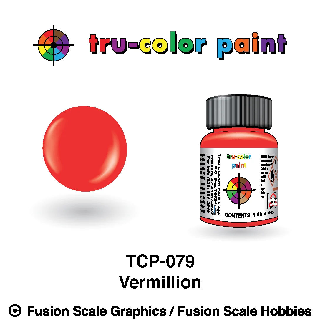 Tru Color Paint Vermillion 1oz - 079