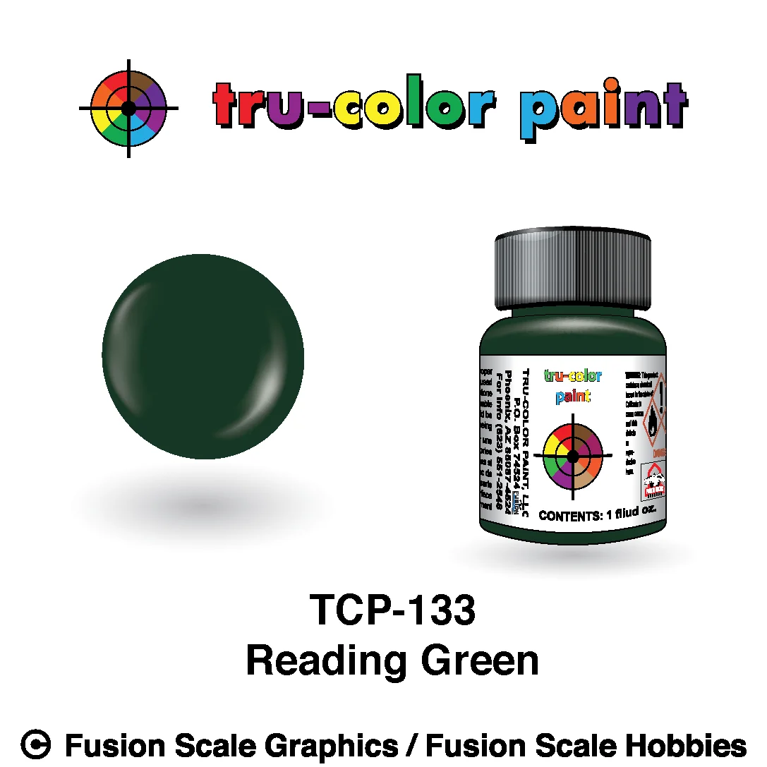 Tru Color Paint Reading Green 1oz - 133