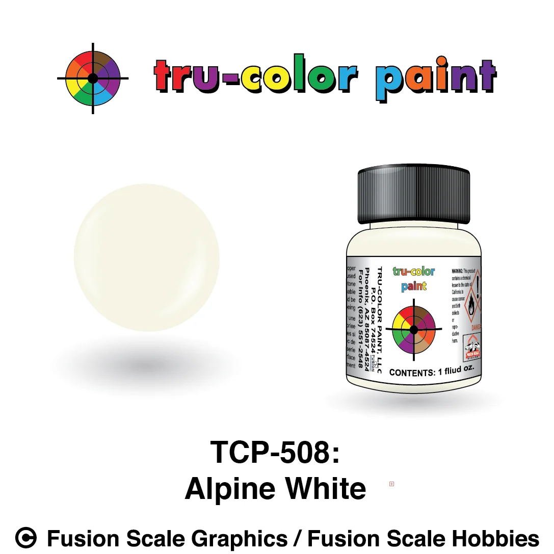 Tru Color Paint Alpine White 1oz