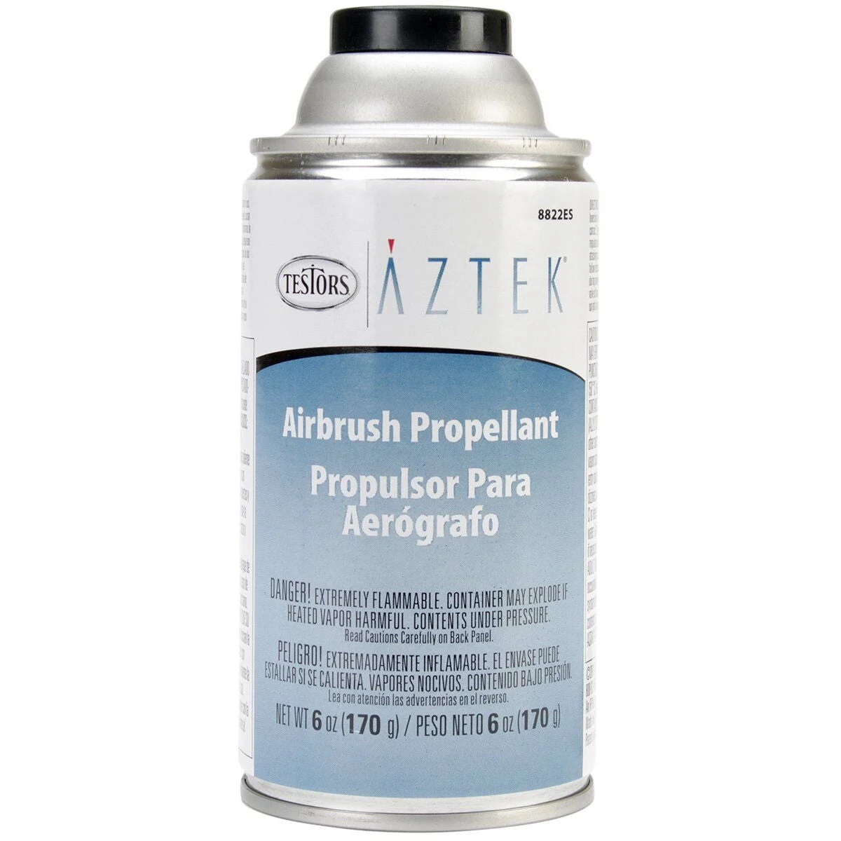 Testors Airbrush Propellant 6oz – Portable Airbrush Spray Can - TES8822
