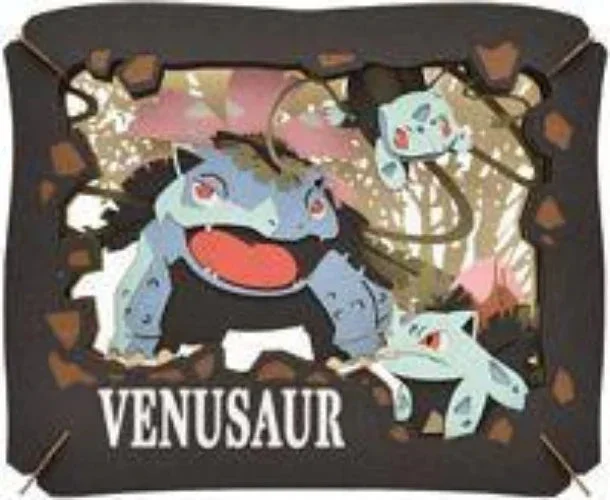 Ensky Puzzles Venusaur Pokemon Paper Theater - Ensky Puzzles & Paper Theater
