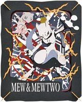 Ensky Puzzles Mew & Mewtwo Pokemon Paper Theater - Ensky Puzzles & Paper Theater